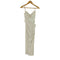 ザラ ZARA スリットギャザー キャミソール マキシドレス レディース import:XS