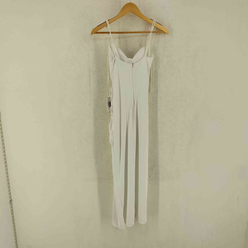 ザラ ZARA スリットギャザー キャミソール マキシドレス レディース import:XS