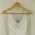 ザラ ZARA スリットギャザー キャミソール マキシドレス レディース import:XS