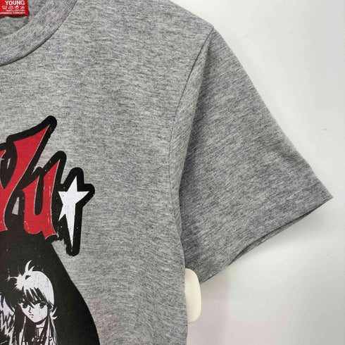MERCY Vintage ヴィンテージ加工 アニメ プリント Tシャツ アニメT メンズ JPN:M