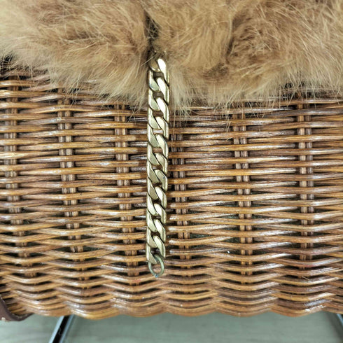 kakatoo Y2K ファー かごバッグ レディース