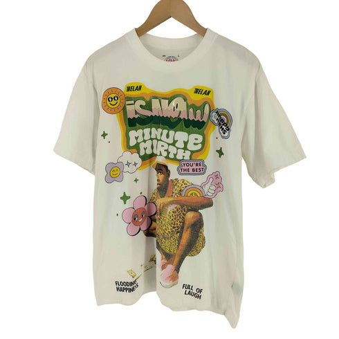 MINUTE MIRTH ミニットマース プリント 半袖 Tシャツ レディース L