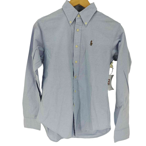 ラルフローレン RALPH LAUREN CLASSIC FIT ボタンダウン コットン シャツ レディース US:4