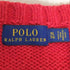 ポロラルフローレン POLO RALPH LAUREN 現行タグ RL92 ポロベア 星条旗 リネン紺 コットン ニット メンズ import:XL