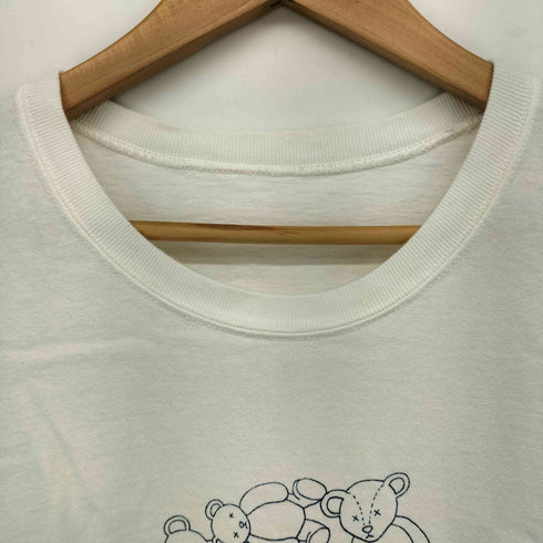 ブルーナボイン BRU NA BOINNE テディベア プリント 長袖 Tシャツ メンズ JPN:L