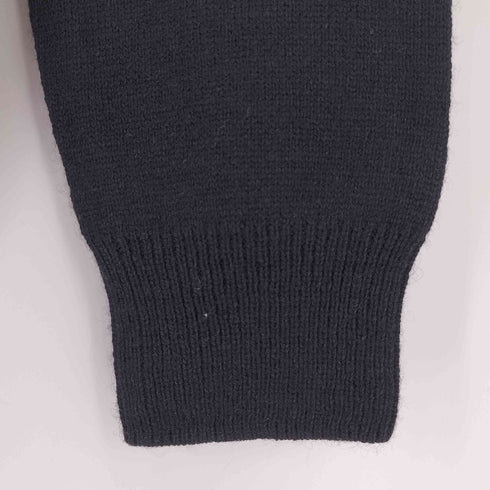 ラルフローレン RALPH LAUREN カシミヤ混 ノーカラー ウール カーディガン レディース import:M