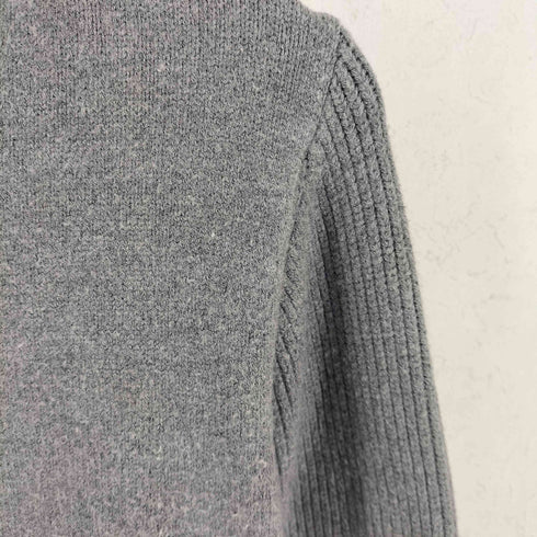 ザラ ZARA レーヨン ポリ ジップアップ ニット パーカー レディース S