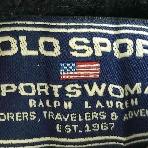 ポロスポーツラルフローレン POLO SPORT RALPH LAUREN SPORTS WOMAN ハイネック ウール S/S ニット レディース import:M