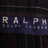 ラルフローレン RALPH LAUREN チョークストライプ ウール ノータック スラックス レディース 7