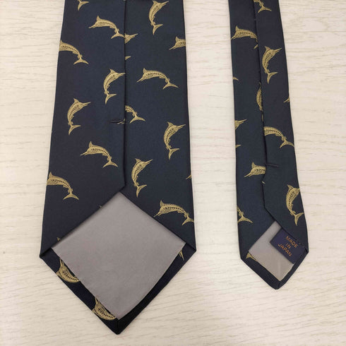チャップスラルフローレン CHAPS RALPH LAUREN 90S カジキ シルク100% ネクタイ メンズ
