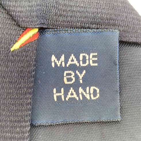 ラルフローレン RALPH LAUREN シルク100% フラッグ ネクタイ メンズ