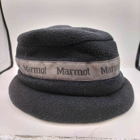 マーモット MARMOT USA製 ロゴテープ フリース ハット メンズ