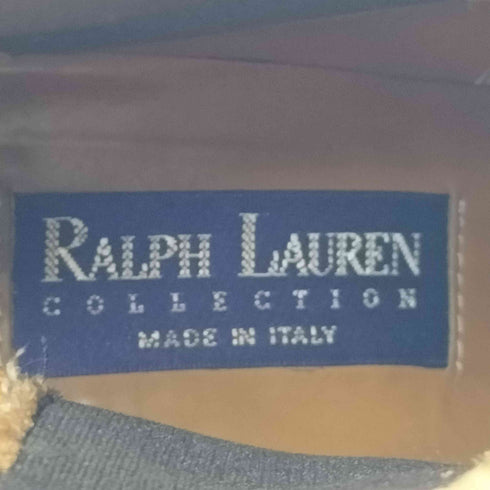ラルフローレンパープルレーベル RALPH LAUREN PURPLE LABEL COLLECTION イタリア製 ヒール レザー サイドゴア ブーツ レディース 6 1/2