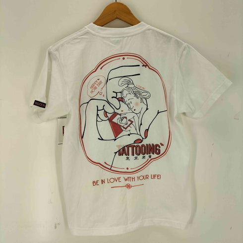Bizen art tattoo studio 美漸アートタトゥースタジオ グラフィックプリント 半袖Tシャツ メンズ S