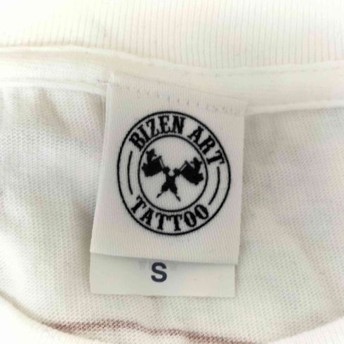 Bizen art tattoo studio 美漸アートタトゥースタジオ グラフィックプリント 半袖Tシャツ メンズ S