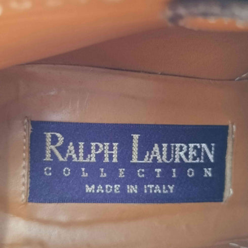 ラルフローレンパープルレーベル RALPH LAUREN PURPLE LABEL COLLECTION イタリア製 スエード チャッカ ヒール チャッカ ブーツ レディース 6
