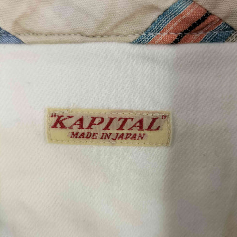 キャピタル KAPITAL Patchwork Kimono Shirt パッチワーク キモノ シャツ メンズ 3