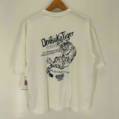 オニツカタイガー ONITSUKA TIGER GRAPHIC TEE グラフィックプリント 半袖Tシャツ メンズ M