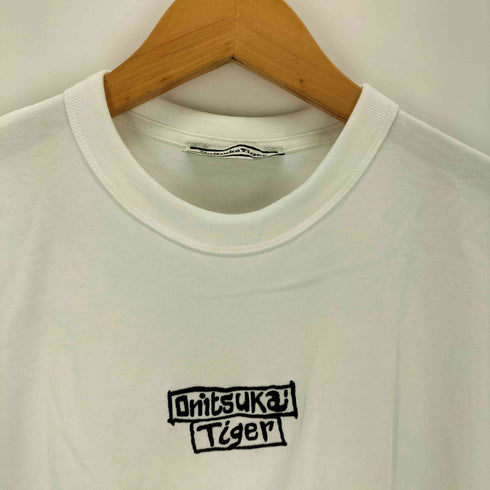 オニツカタイガー ONITSUKA TIGER GRAPHIC TEE グラフィックプリント 半袖Tシャツ メンズ M