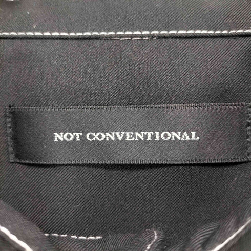 ノットコンベンショナル NOT CONVENTIONAL フリルブラウス メンズ FREE
