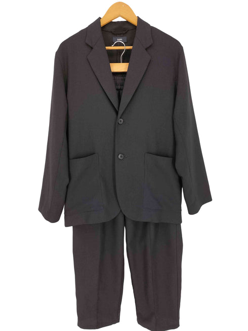 シップス SHIPS Comfy Line 2B シングルブレスト ジャケット ワイド イージーパンツ メンズ M