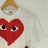 プレイコムデギャルソン PLAY COMME des GARCONS 綿天竺 プリントTシャツ メンズ JPN:S