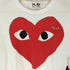 プレイコムデギャルソン PLAY COMME des GARCONS 綿天竺 プリントTシャツ メンズ JPN:S