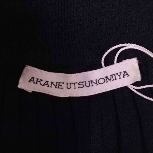 アカネウツノミヤ AKANE UTSUNOMIYA ラインニットスカート レディース JPN:36