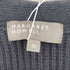 マーガレットハウエル MARGARET HOWELL Cardigan Stitch Cotton Linen コットンリネン 畦編み ジップアップ ニットベスト メンズ M