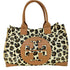トリーバーチ TORY BURCH レオパード エラ レザーハンドル トートバッグ レディース