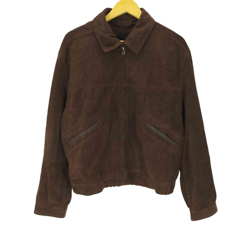 ザラ ZARA 26AW RELAXED FIT SUEDE LEATHER JACKET リラックス フィット スエード レザー ジャケット メンズ import:M