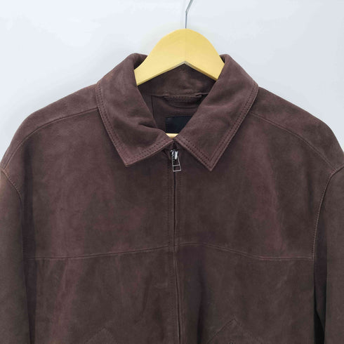 ザラ ZARA 26AW RELAXED FIT SUEDE LEATHER JACKET リラックス フィット スエード レザー ジャケット メンズ import:M