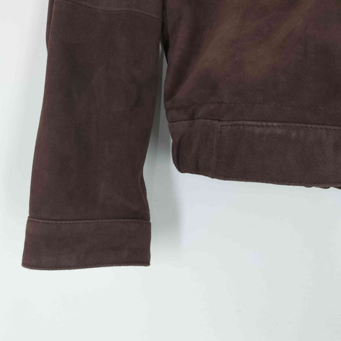 ザラ ZARA 26AW RELAXED FIT SUEDE LEATHER JACKET リラックス フィット スエード レザー ジャケット メンズ import:M