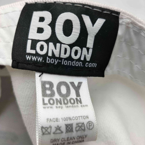 ボーイロンドン BOY LONDON ロゴ刺繍 6パネル ベースボール キャップ メンズ