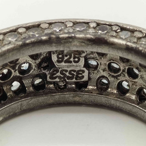 アヴァランチ AVALANCHE SV925 ジルコニア シルバー リング ストーン メンズ 7号