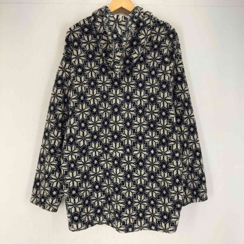 ランズエンド LANDS END WOMEN'S 総柄 ジップパーカー レディース XL