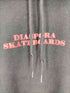 ディアスポラスケートボーズ Diaspora Skateboards 両面プリント ジップアップパーカー メンズ import:M