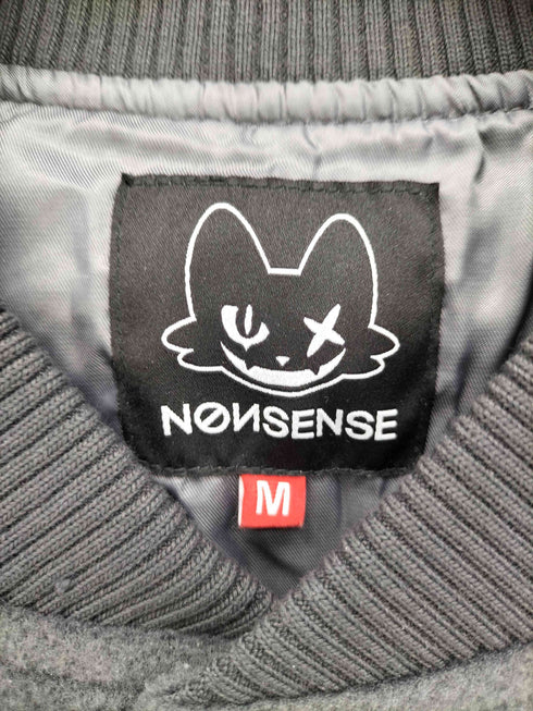 NONSENSE CROPPED WEB JACKET クロップド ウェブ ジャケット スタジャン メンズ import:M