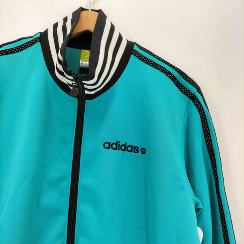 アディダス adidas neo label ネオレーベル ドットライン ロゴ刺繍 ハイネックジャケット メンズ JPN:L