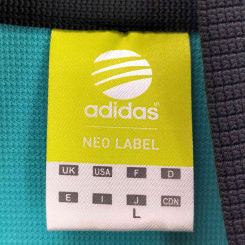 アディダス adidas neo label ネオレーベル ドットライン ロゴ刺繍 ハイネックジャケット メンズ JPN:L