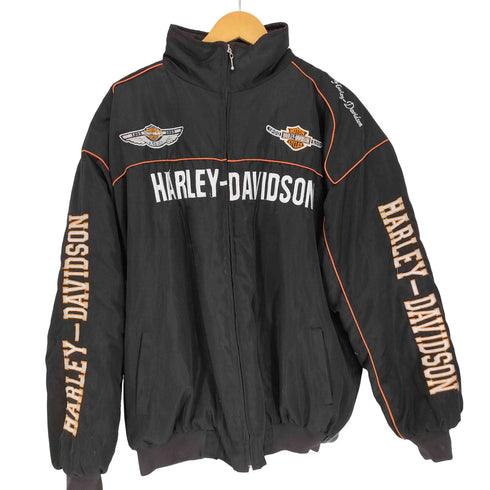 ハーレーダビッドソン HARLEY-DAVIDSON 105TH ANNIVERSARY レーシングジャケット メンズ