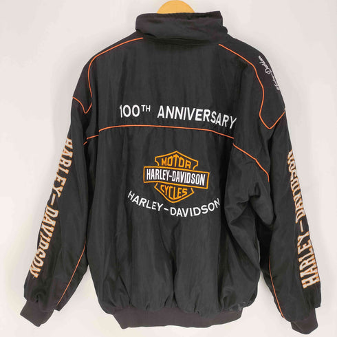 ハーレーダビッドソン HARLEY-DAVIDSON 105TH ANNIVERSARY レーシングジャケット メンズ