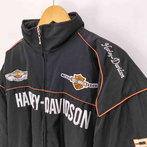 ハーレーダビッドソン HARLEY-DAVIDSON 105TH ANNIVERSARY レーシングジャケット メンズ