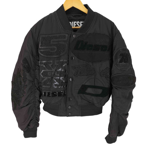 ディーゼル DIESEL SUPER-MANUA ワッペンボンバージャケット メンズ import:S
