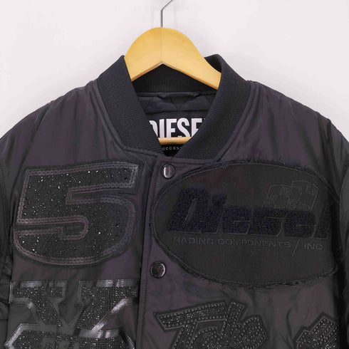 ディーゼル DIESEL SUPER-MANUA ワッペンボンバージャケット メンズ import:S