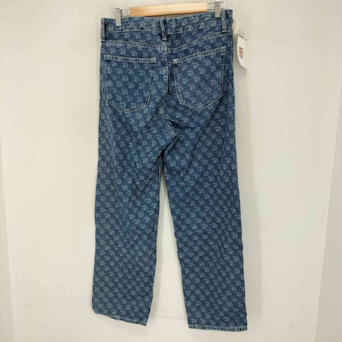 エイチアンドエム H&M 総柄 コラボデザイン ルーズデニムパンツ メンズ 29/30