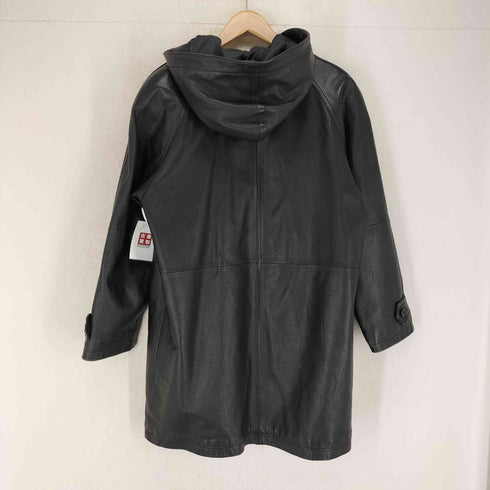 MIA CARNA lamb leather ラムレザー フーディ コート レディース FREE