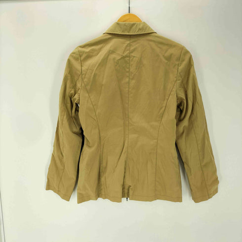 マックスアンドコー MAX&CO. MADE IN ITALY イタリア製 裏地ストライプ 八の字 ダブル ジップ ギミック ジャケット ブルゾン LAMPO ジップ Y2K レディース