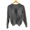 バーバリーロンドン BURBERRY LONDON Merino Wool 100% メリノ ウール 羊毛 アーガイル チェック クルーネック ニット セーター メンズ import:L