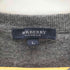 バーバリーロンドン BURBERRY LONDON Merino Wool 100% メリノ ウール 羊毛 アーガイル チェック クルーネック ニット セーター メンズ import:L
